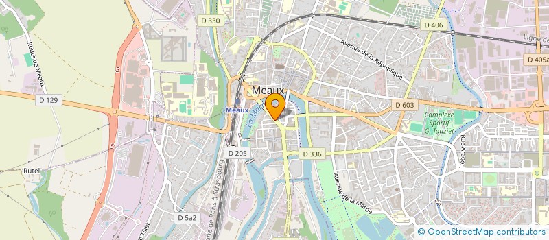 localisation de l'entreprise IMMEAUX à MEAUX