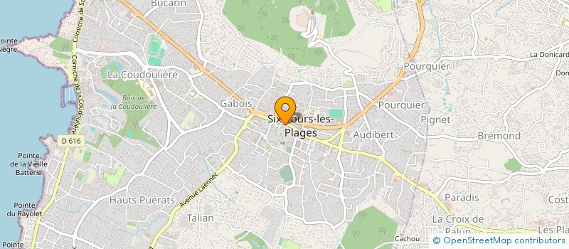 localisation de l'entreprise IMMEDIAG à SIX-FOURS-LES-PLAGES