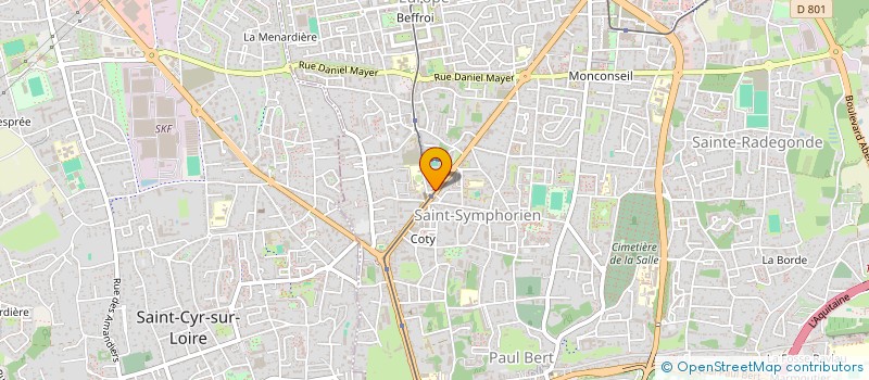 localisation de l'entreprise IMMEDIATE SPECIALIZED ENGLISH SERVICE à TOURS
