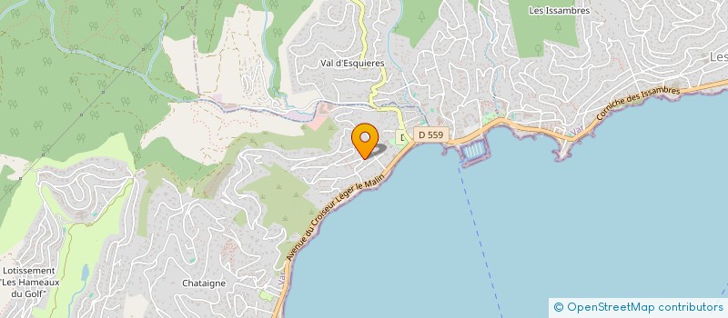 localisation de l'entreprise IMMENHORST COTE D AZUR à SAINTE-MAXIME