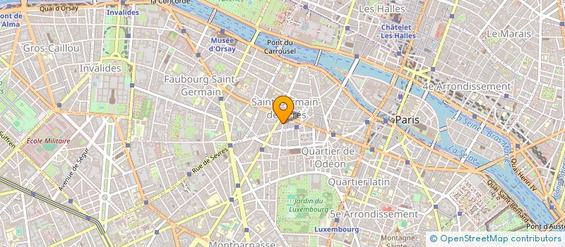 localisation de l'entreprise IMMENSITA  PARIS