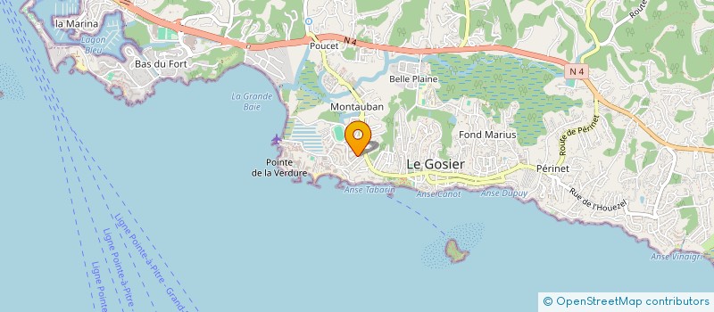 localisation de l'entreprise IMMERCATUS à LE GOSIER
