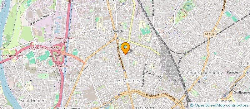 localisation de l'entreprise IMMERCIF à TOULOUSE