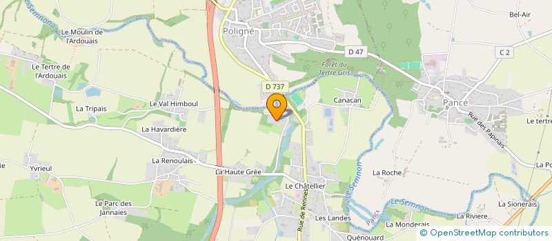 localisation de l'entreprise IMMERGENCE PRODUCTIVE  PLECHATEL