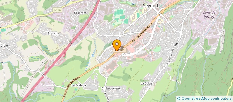 localisation de l'entreprise IMMERIALYS à ANNECY