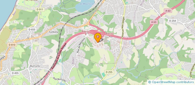 localisation de l'entreprise IMMERSALIS CONSULTING à BIDART