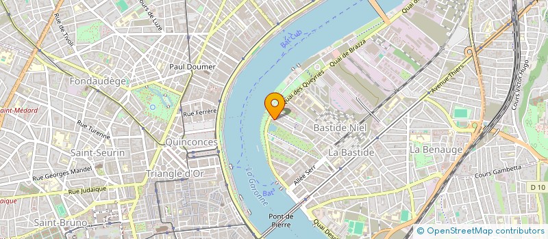 localisation de l'entreprise IMMERSION à BORDEAUX