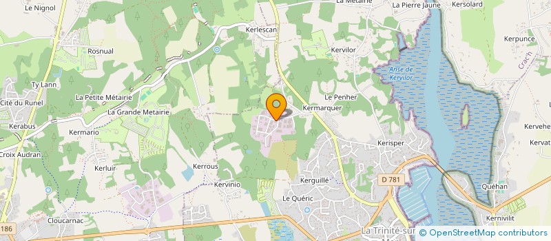 localisation de l'entreprise IMMERSION  LA TRINITE-SUR-MER