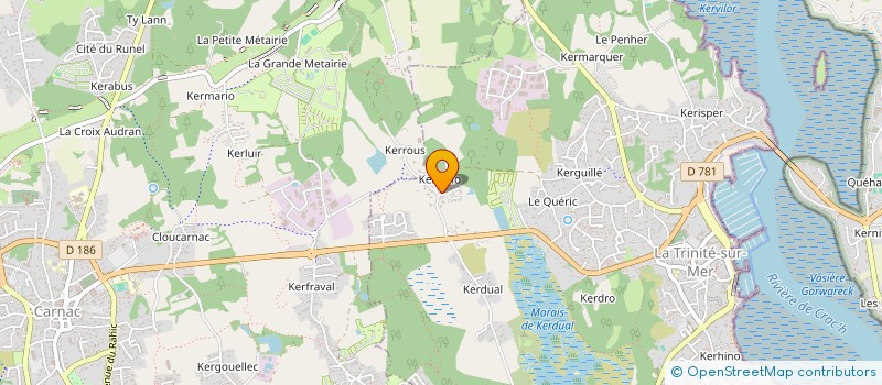 localisation de l'entreprise IMMERSION  LA TRINITE-SUR-MER