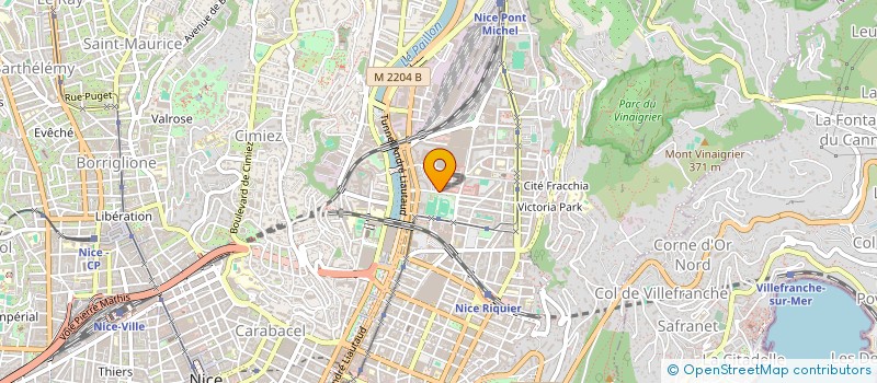 localisation de l'entreprise IMMERSION  NICE