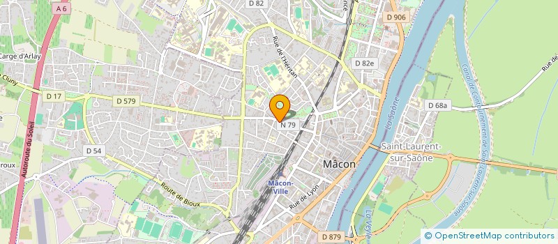 localisation de l'entreprise IMMERSION à MACON