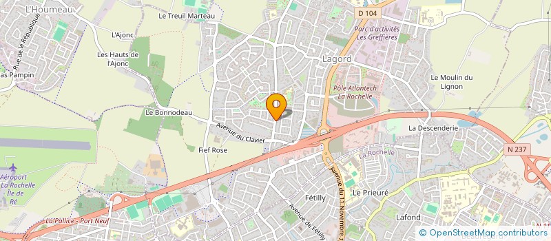 localisation de l'entreprise IMMERSION CULTURELLE  LAGORD