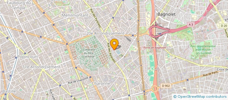 localisation de l'entreprise IMMERSION INK  PARIS