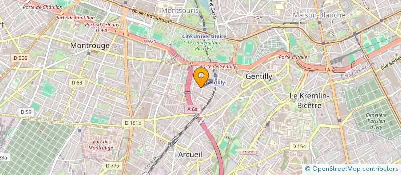 localisation de l'entreprise IMMERSIONS à GENTILLY