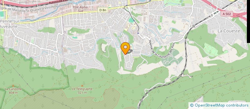 localisation de l'entreprise IMMERVISION EUROPE RECHERCHE  AUBAGNE