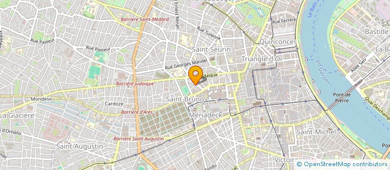 localisation de l'entreprise IMMEUBLE 11 RUE SULLIVAN  BORDEAUX