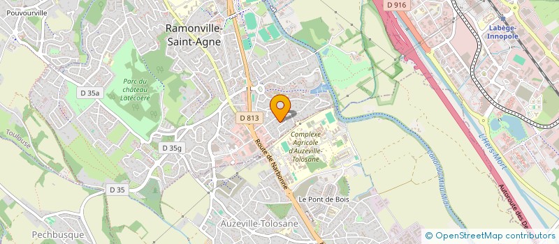 localisation de l'entreprise IMMEUBLE 2 BIS RUE DU LEVANT  RAMONVILLE-SAINT-AGNE