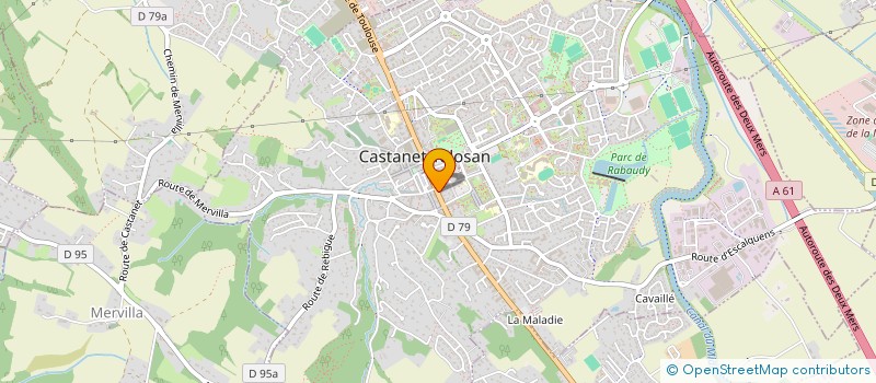 localisation de l'entreprise IMMEUBLE 3 AVENUE DU LAURAGAIS à CASTANET-TOLOSAN
