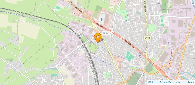 localisation de l'entreprise IMMEUBLE 3 MOUSQUETAIRES  MABLY