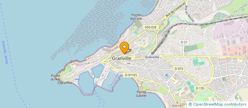 localisation de l'entreprise IMMEUBLE 30 COURS JONVILLE  GRANVILLE