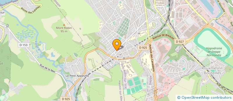 localisation de l'entreprise IMMEUBLE 37 AV JEAN JAURES à DIEPPE