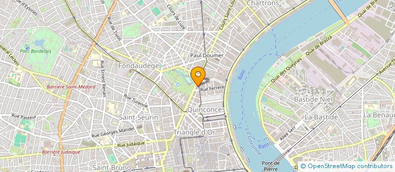 localisation de l'entreprise IMMEUBLE 45 COURS DU MARECHAL FOCH  BORDEAUX