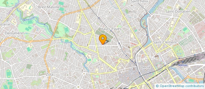 localisation de l'entreprise IMMEUBLE 5 RUE D'HAVELOOZE à NANTES