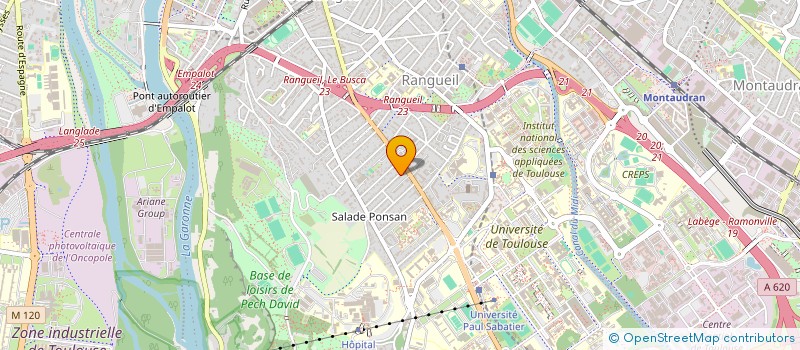 localisation de l'entreprise IMMEUBLE 52 RUE DES PIVOINES à TOULOUSE