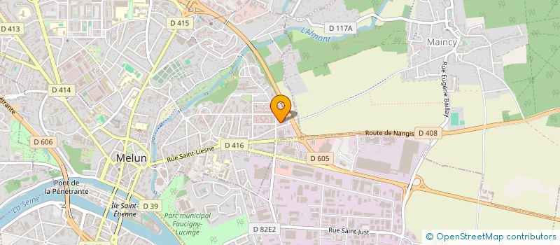 localisation de l'entreprise IMMEUBLE 57 ZUP ALMONT MELUN à MELUN