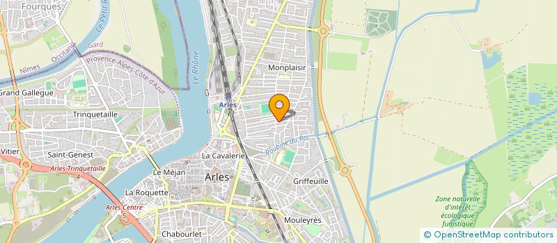 localisation de l'entreprise IMMEUBLE 59 FRANCIS BENSON  ARLES
