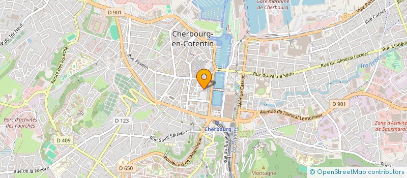 localisation de l'entreprise IMMEUBLE 7 RUE LOUIS 16  CHERBOURG-EN-COTENTIN