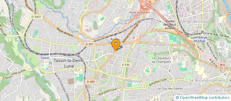 localisation de l'entreprise IMMEUBLE 86 AVENUE CHARLES DE GAULLE  TASSIN-LA-DEMI-LUNE