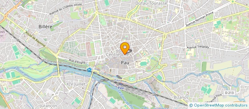 localisation de l'entreprise IMMEUBLE 9 RUE TAYLOR à PAU