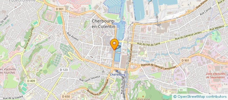 localisation de l'entreprise IMMEUBLE ALEXANDRE  CHERBOURG-EN-COTENTIN