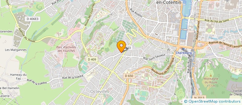 localisation de l'entreprise IMMEUBLE ALMA  CHERBOURG-EN-COTENTIN