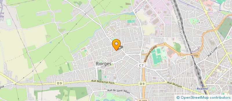 localisation de l'entreprise IMMEUBLE BAILLY à RIORGES