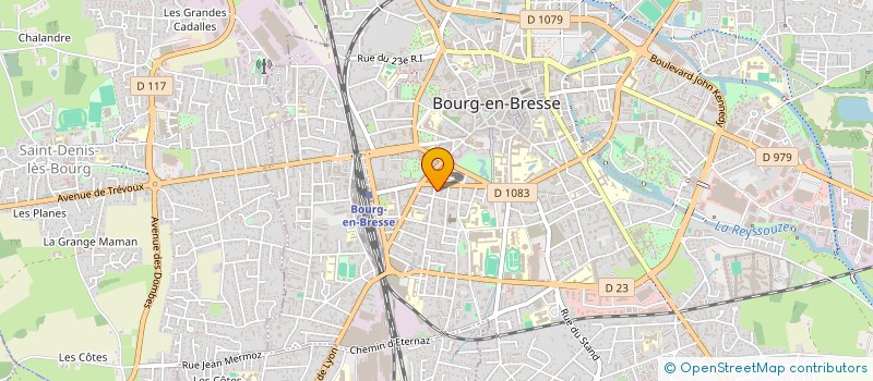 localisation de l'entreprise IMMEUBLE BEL AIR à BOURG-EN-BRESSE