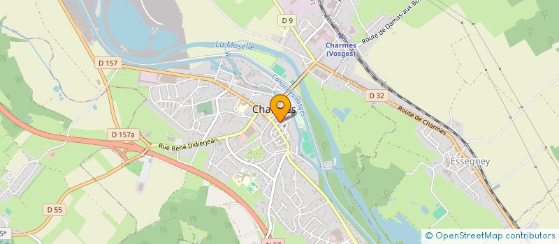 localisation de l'entreprise IMMEUBLE BODARD YVON  CHARMES