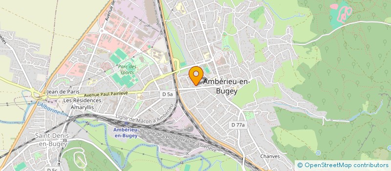 localisation de l'entreprise IMMEUBLE BONNARD C à AMBERIEU-EN-BUGEY