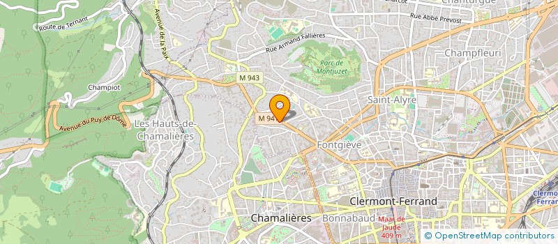 localisation de l'entreprise IMMEUBLE CONSORTS VIGIER  CLERMONT-FERRAND