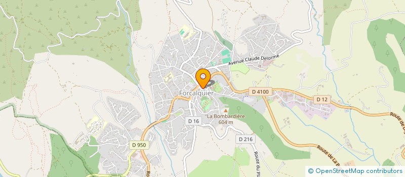localisation de l'entreprise IMMEUBLE FORCALQUIER à FORCALQUIER