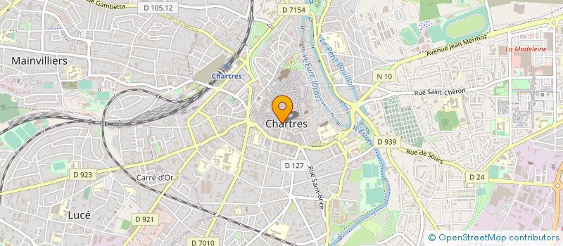 localisation de l'entreprise IMMEUBLE HALLES TONNELLERIE à CHARTRES