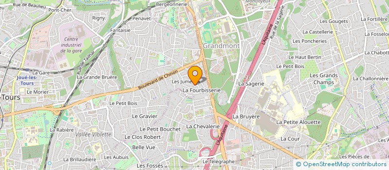 localisation de l'entreprise IMMEUBLE HOME TROIS CENT DOUZE  CHAMBRAY-LES-TOURS