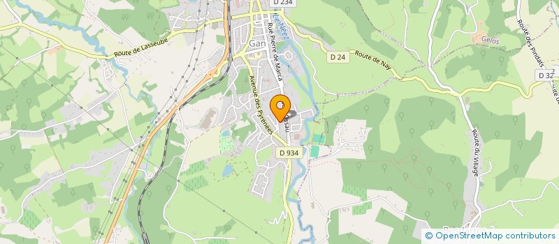 localisation de l'entreprise IMMEUBLE HURE CAMI  GAN