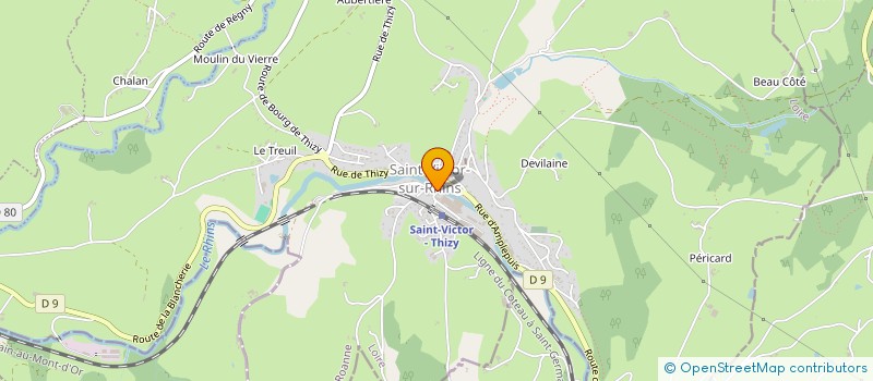 localisation de l'entreprise IMMEUBLE JAUZY  REGNY