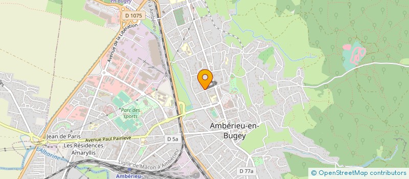 localisation de l'entreprise IMMEUBLE LA MALADIERE à AMBERIEU-EN-BUGEY