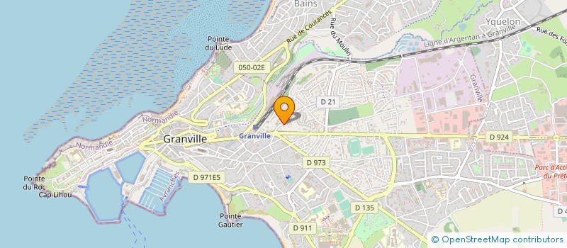 localisation de l'entreprise IMMEUBLE LA TRIADE  GRANVILLE