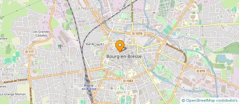 localisation de l'entreprise IMMEUBLE LE BASTION à BOURG-EN-BRESSE