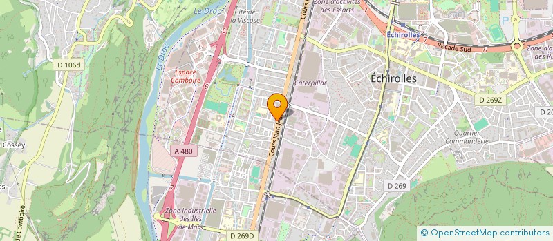 localisation de l'entreprise IMMEUBLE LE BAYARD à ECHIROLLES