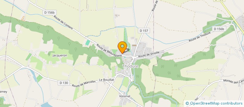 localisation de l'entreprise IMMEUBLE LE BEAULIEU à LA COTE-SAINT-ANDRE